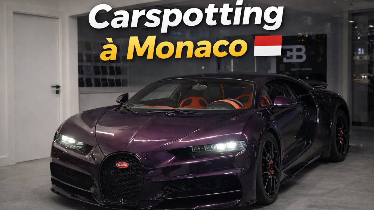 La plus belle Chiron du monde et AMG ONE !? 😍 Carspotting à Monaco