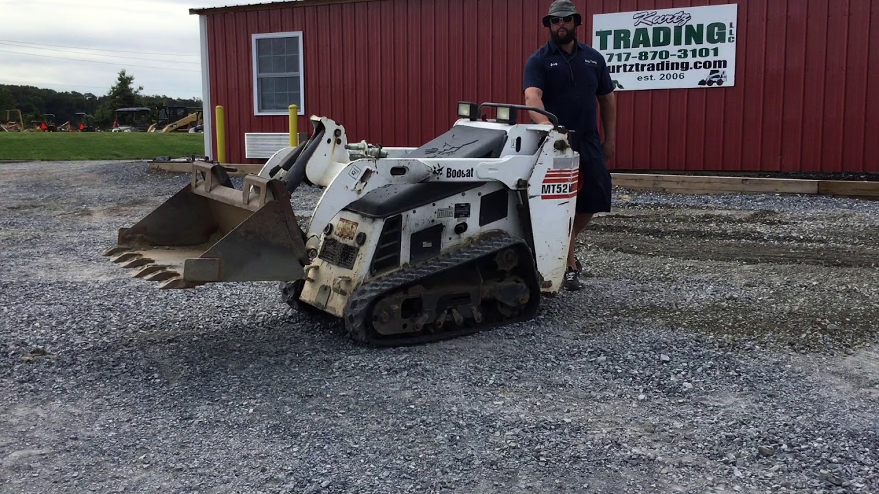 Bobcat MT52 Stand on  Skid Steer
