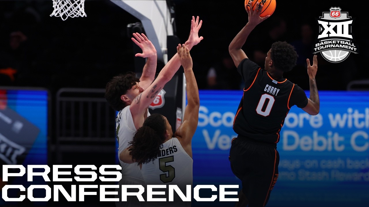 Oklahoma State vs. Colorado Press Conference | 2026 Phillips 66 Big 12 Men’s Basketball Tournament