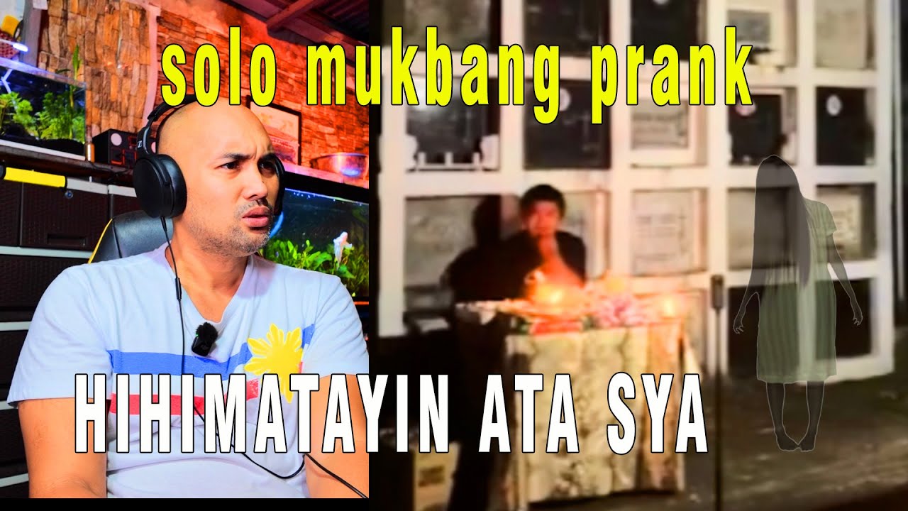 FIRST SOLO MUKBANG PRANK