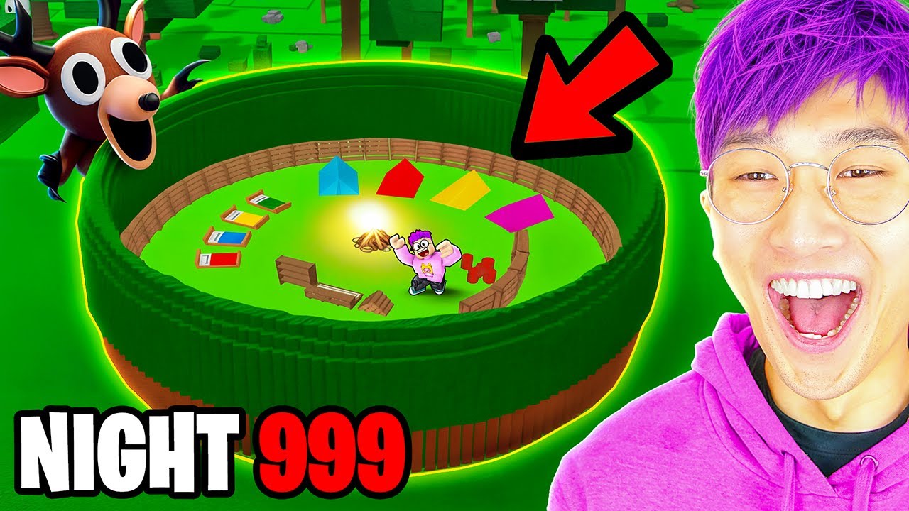 Мы построили САМУЮ МОЩНУЮ БАЗУ за 99 НОЧЕЙ В ЛЕСУ Roblox...!?