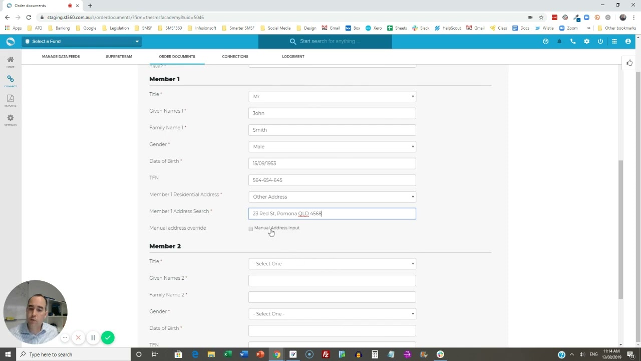 SF360   Fund Selection