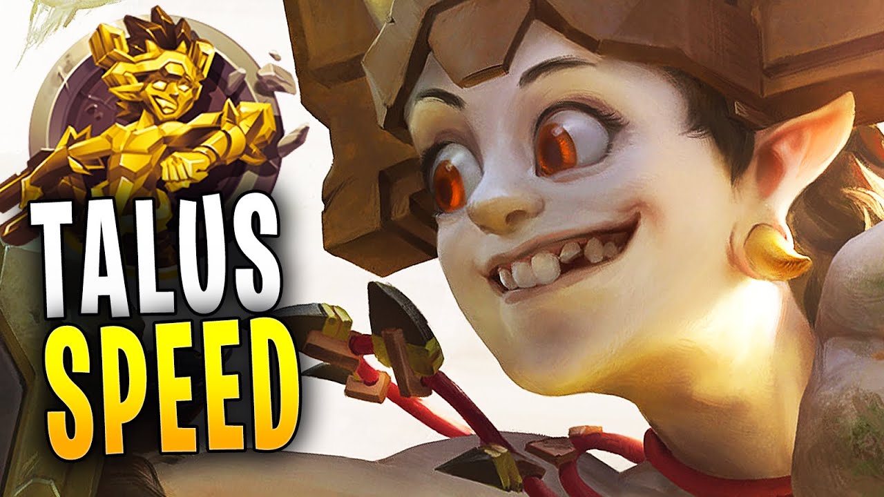 TALUS MAX SPEED IS JANKY! | Paladins Gameplay