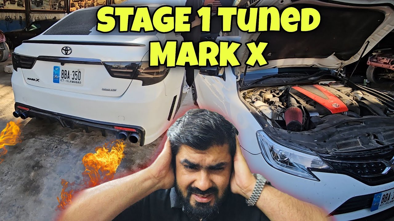 Stage 1 Tuned Mark x Weshi Loud EXHAUST + Sound system