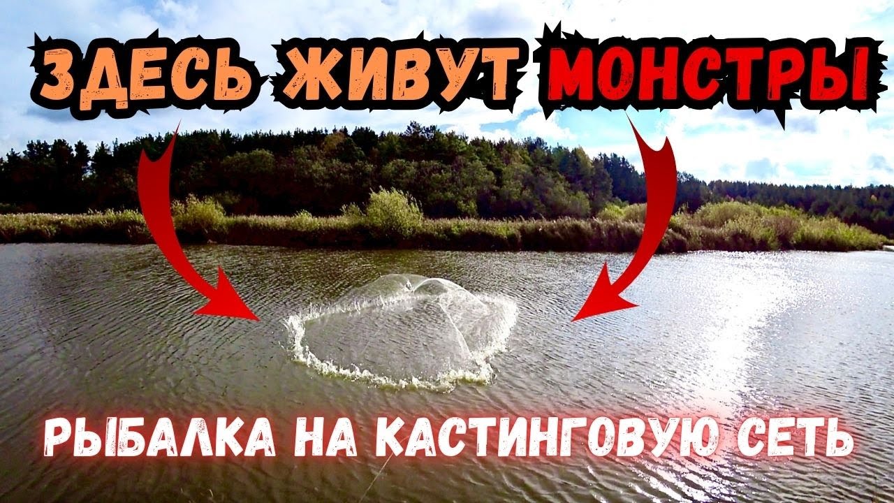 Я В ШОКЕ!! В ТАКОЙ МАЛЕНЬКОЙ РЕЧКЕ ЖИВУТ МОНСТРЫ!! УДАЧНАЯ РЫБАЛКА НА КАСТИНГОВУЮ СЕТЬ!
