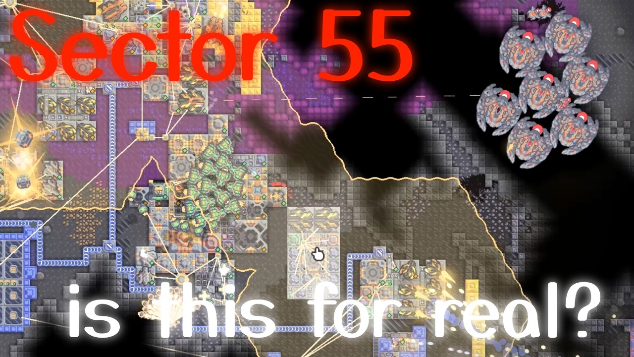 Sector 55, is this for real? - Part 1┃Mindustry Eradication Campaign