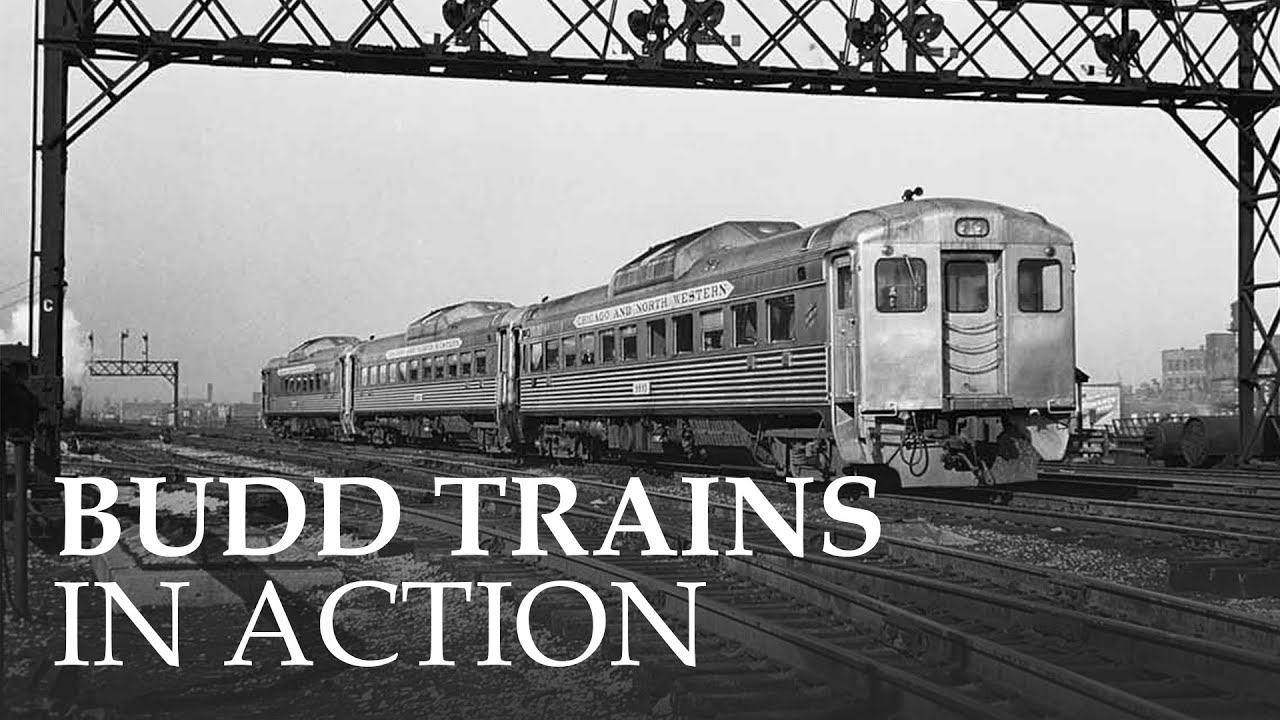 Clear Iron1952 | Budd Trains in Action