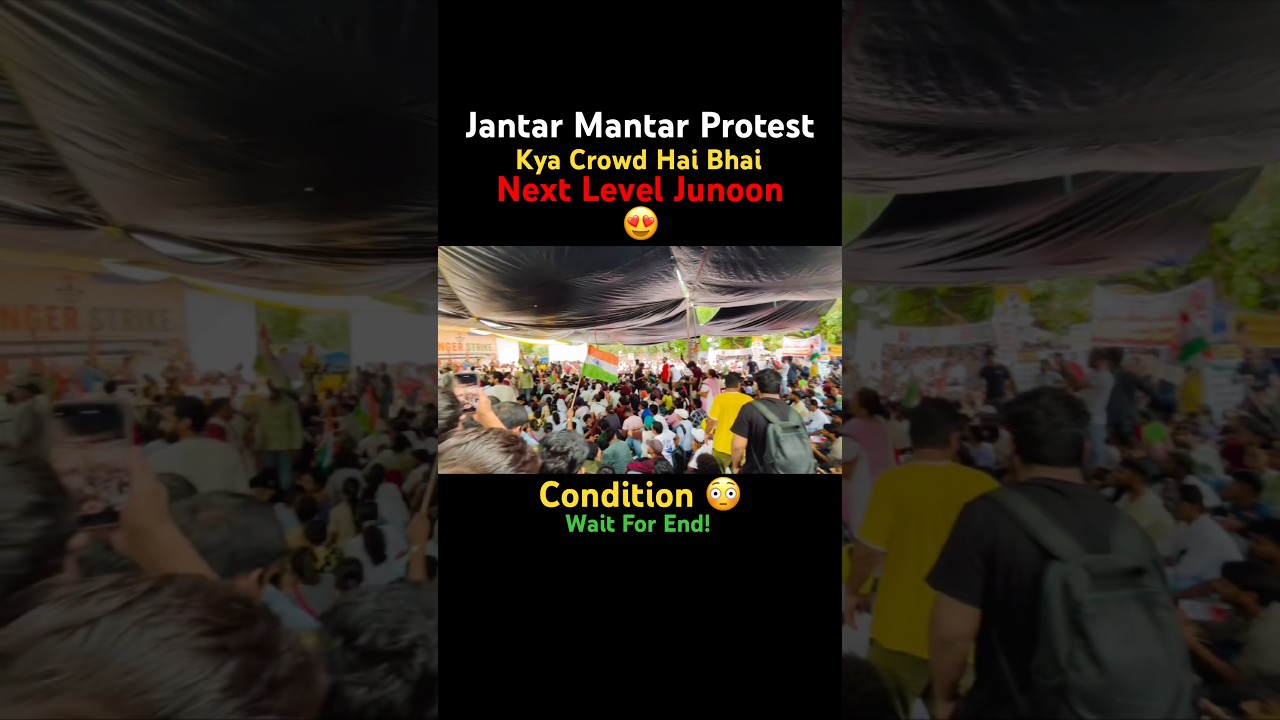 Jantar Mantar Protest March #jantarmantar #trending #viral #shortsfeed #viralshorts