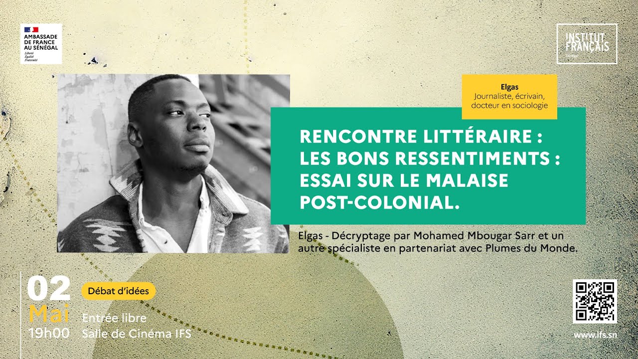 Rencontre littéraire⎮Elgas & Mbougar Sarr