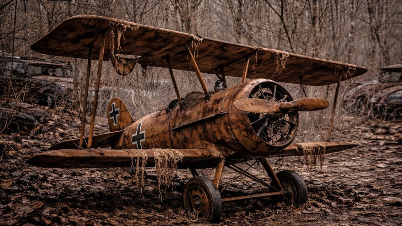 This Abandoned 1918 Fokker D.VII Shocked Everyone | Full Restoration😱