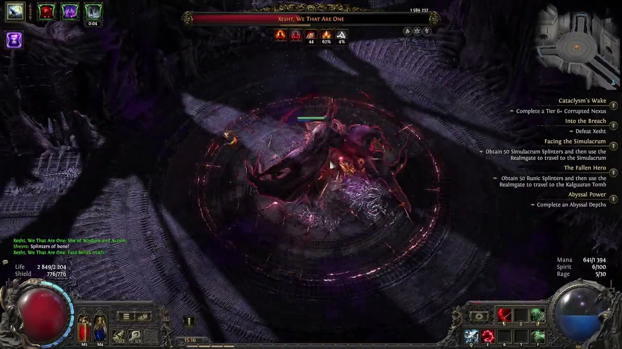 POE2 0.4 - Reap Bloodmage T1 Xesht
