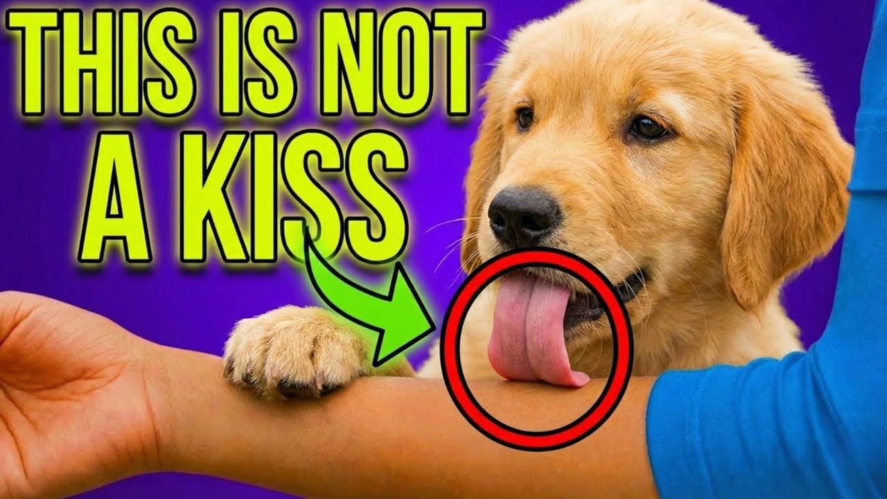 The REAL Reason Why DOGS LICK You (What It REALLY MEANS Will SHOCK You)