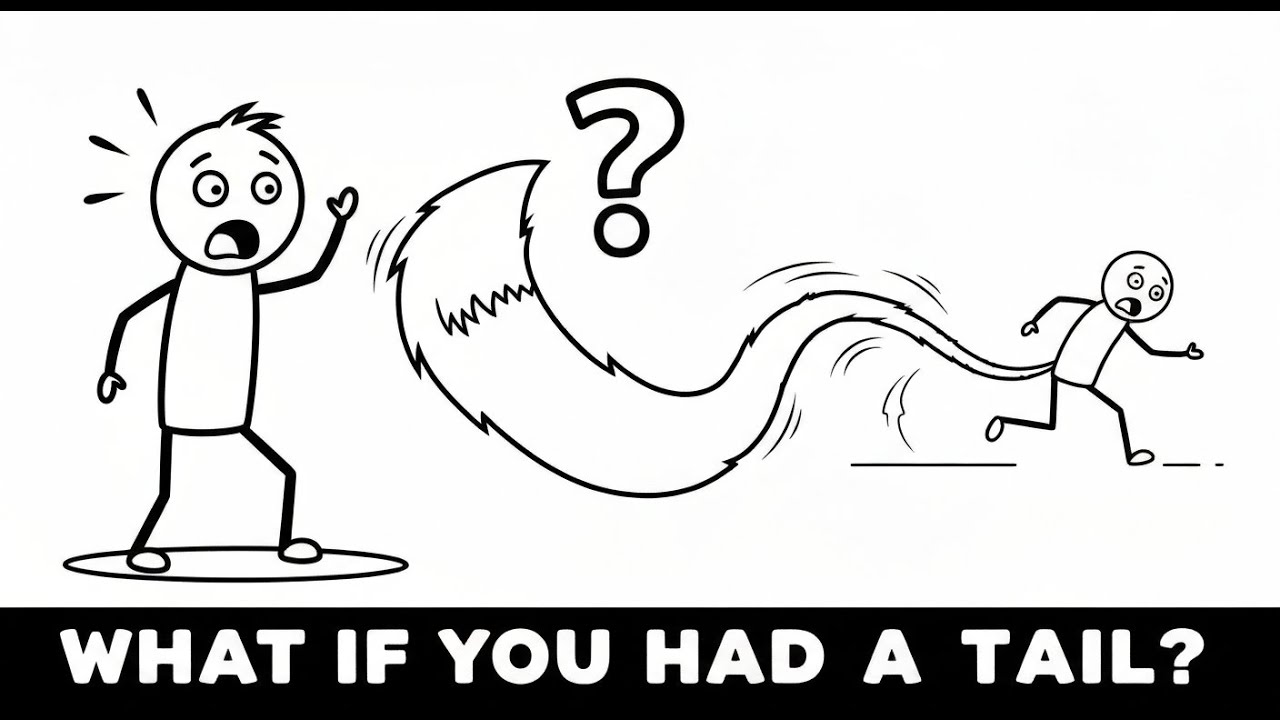 What If Humans Had TAILS? 😱😂