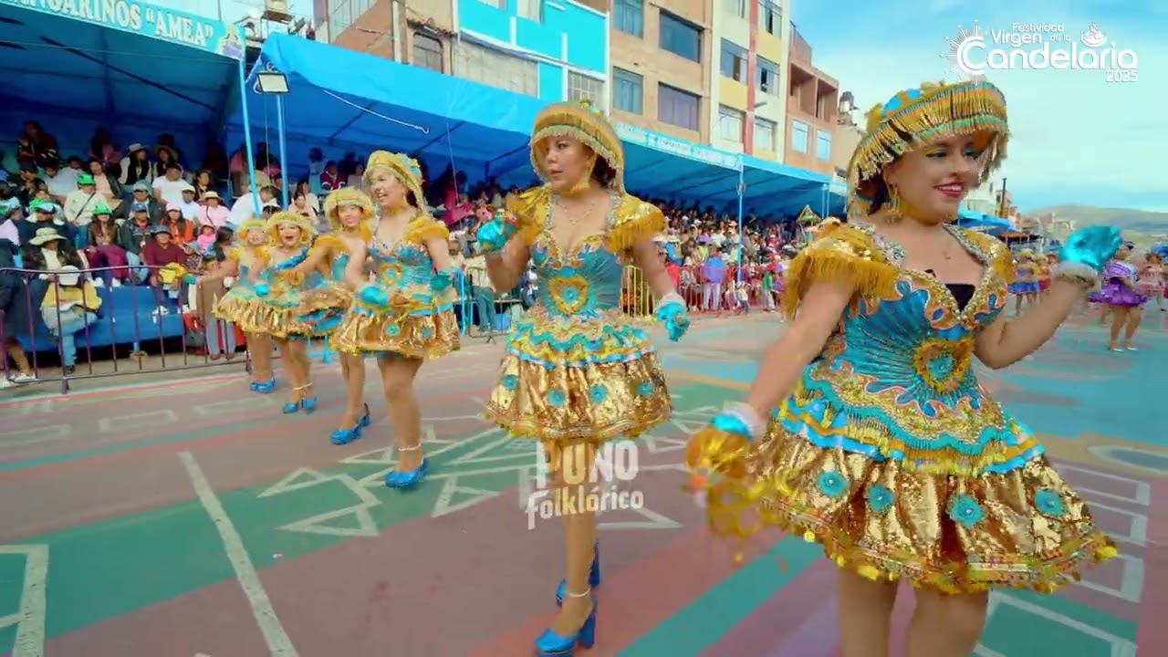 Agrupación KULLAHUADA VICTORIA - PARADA ✨ Candelaria 2025 ✨ PUNO