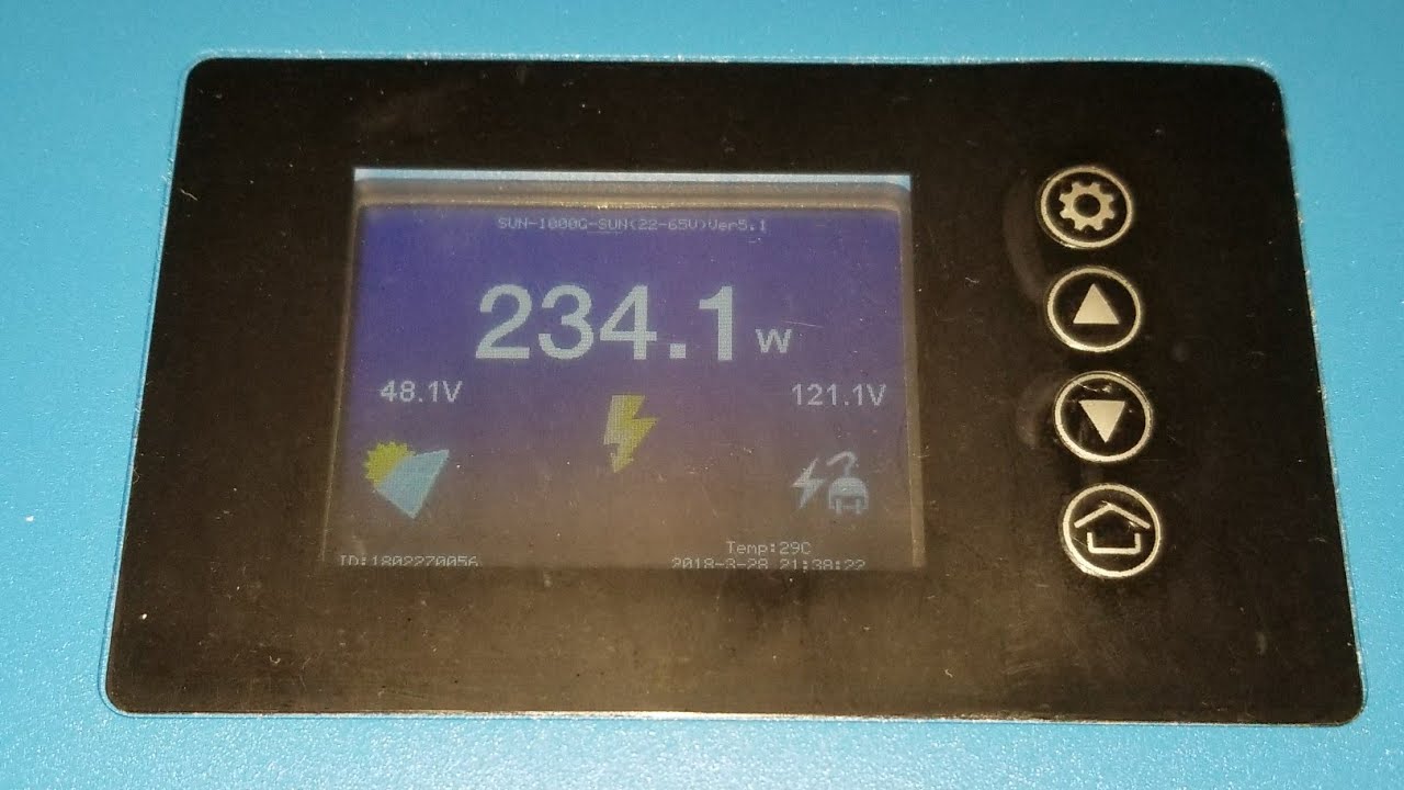 DIY 48 VOLT BATTERY BANK TIED TO A SUN-1000GTIL2-WIFI PLUG-LD GRID TIE POWER INVERTER WITH LIMITER