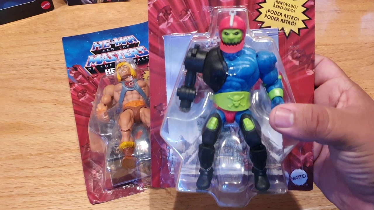 MASTERS OF THE UNIVERSE ORIGINS COLECCION EN ESPAÑOL.