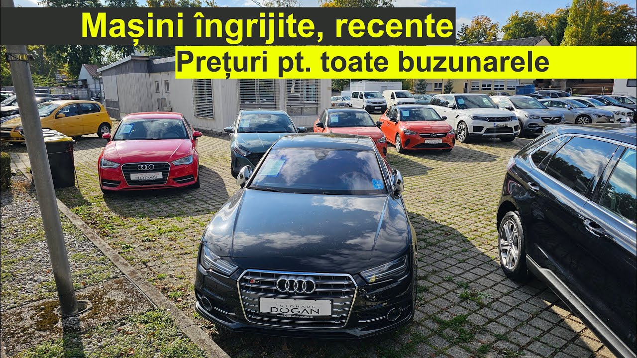 Mașini recente, prețuri pt. toate buzunarele în Germania. Care dintre ele merită cel mai mult??