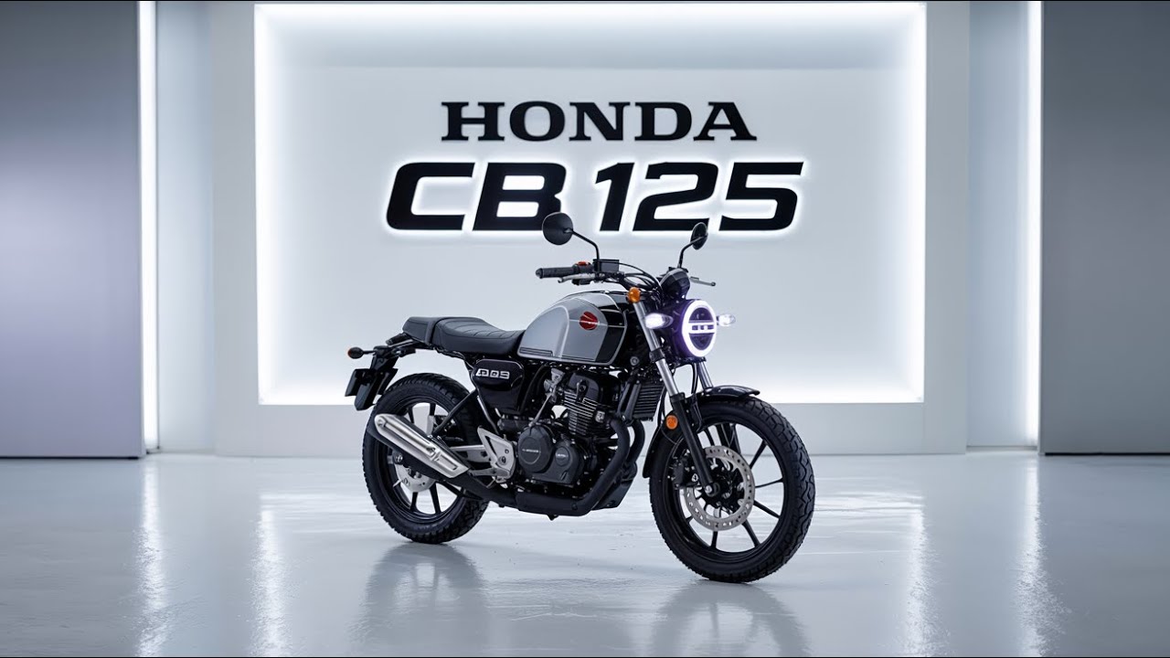 Представлен Honda CB 125 2026 года – лучший городской мотоцикл, который вы еще не видели!