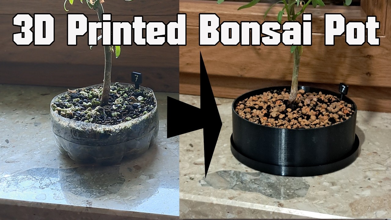 3D Printing Bonsai Pot