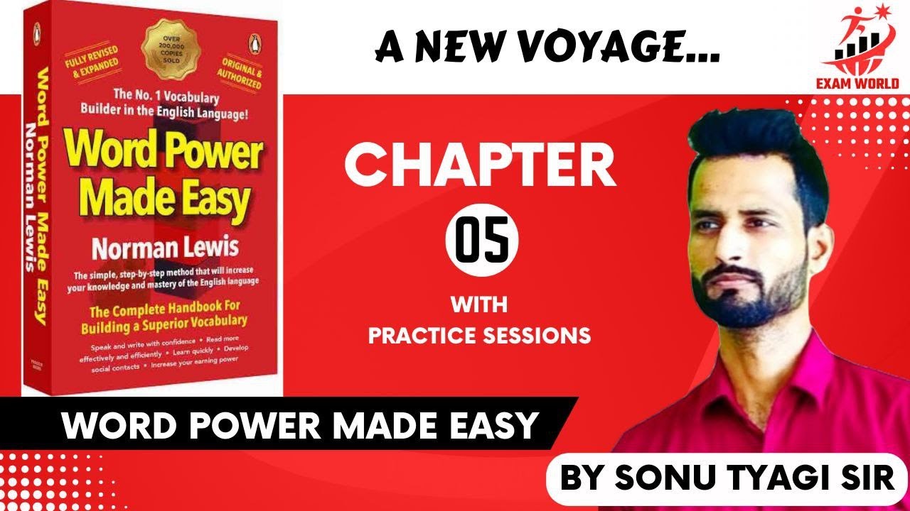 Chapter 05 - Word Power Made Easy || Best for English Vocabulary || Learn all ROOT WORDS