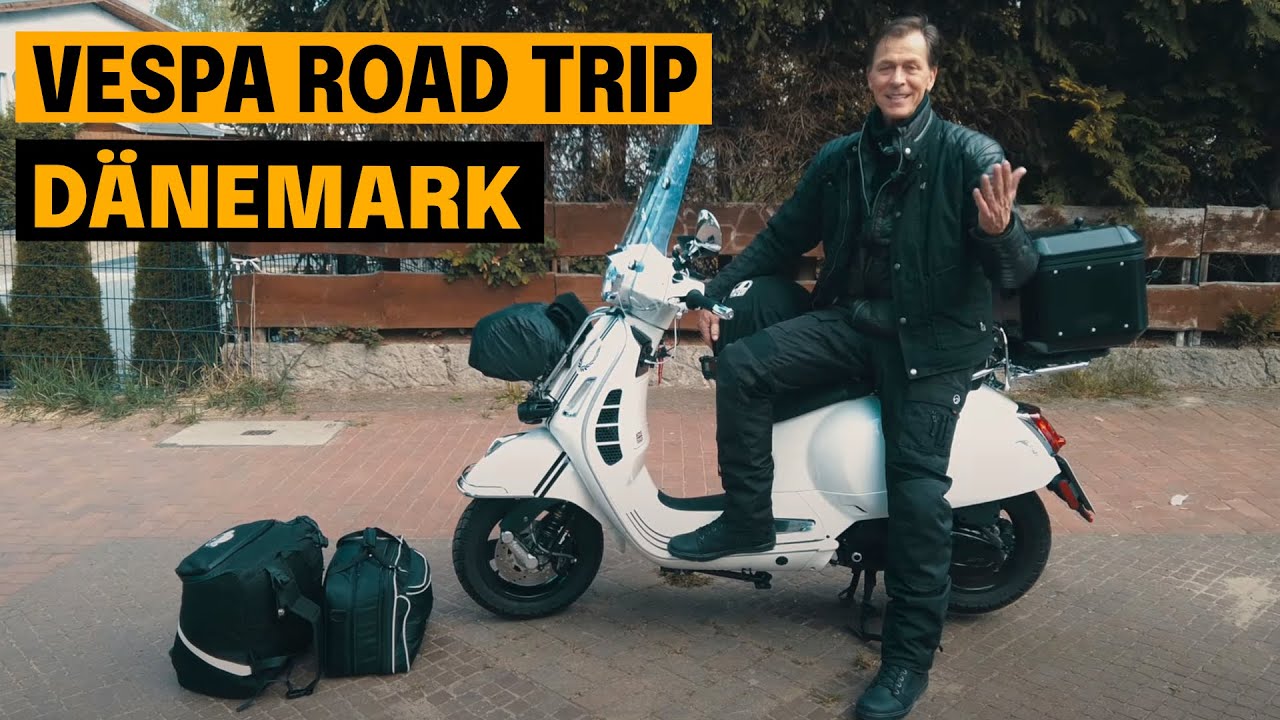 Vespa Gts 300 Road Trip nach Dänemark