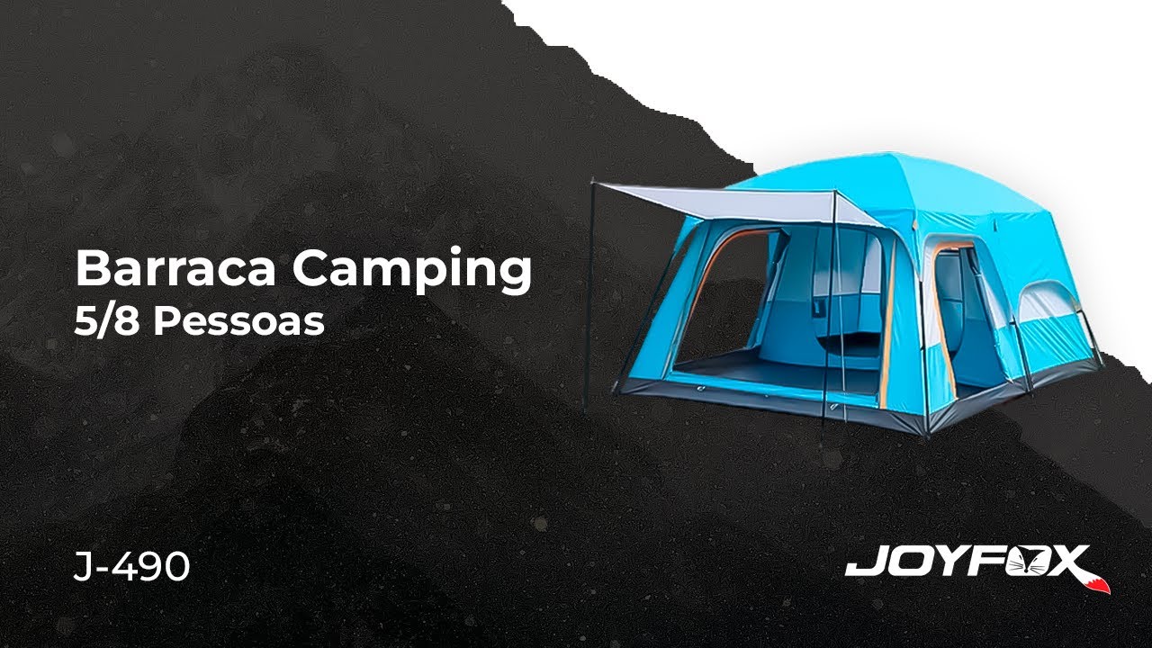 Guia de Montagem: Barraca Camping 5/8 Pessoas JOYFOX
