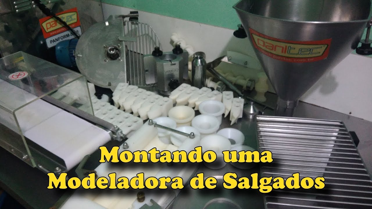 Como montar uma modeladora de salgados
