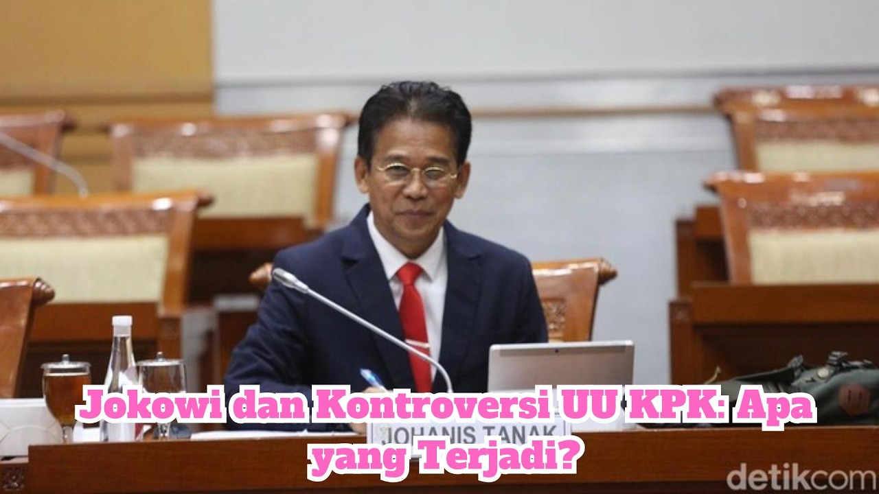 Jokowi Setuju UU KPK Balik ke Versi Lama, Pimpinan KPK Bilang Begini