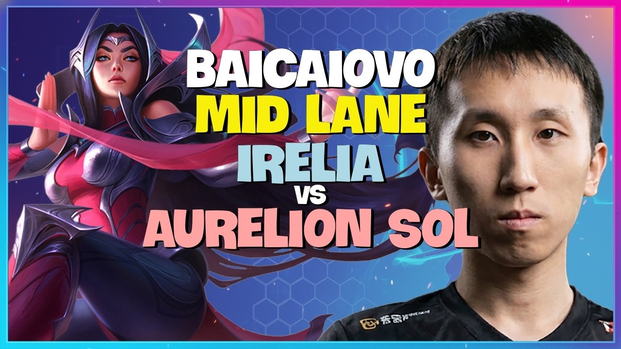 Baicaiovo Irelia: This CN Super Server Legend is CRUSHING Challenger with INSANE Mechanics
