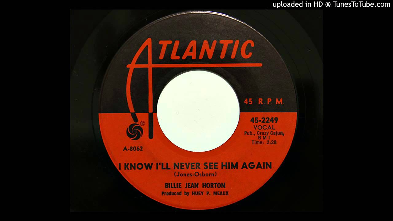 Billie Jean Horton - I Know I'll Never See Him Again (Atlantic 2249) [1964 teener]