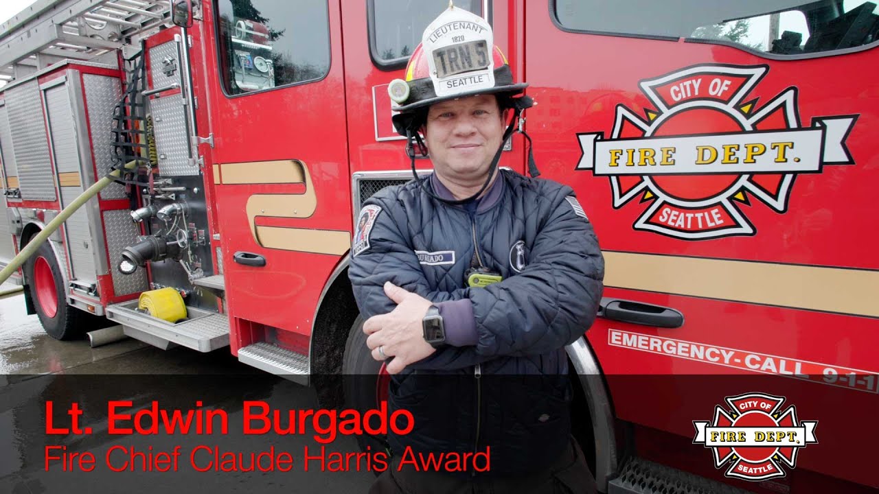 2024 Fire Chief Claude Harris Diversity Award - Lieutenant Edwin Burgado