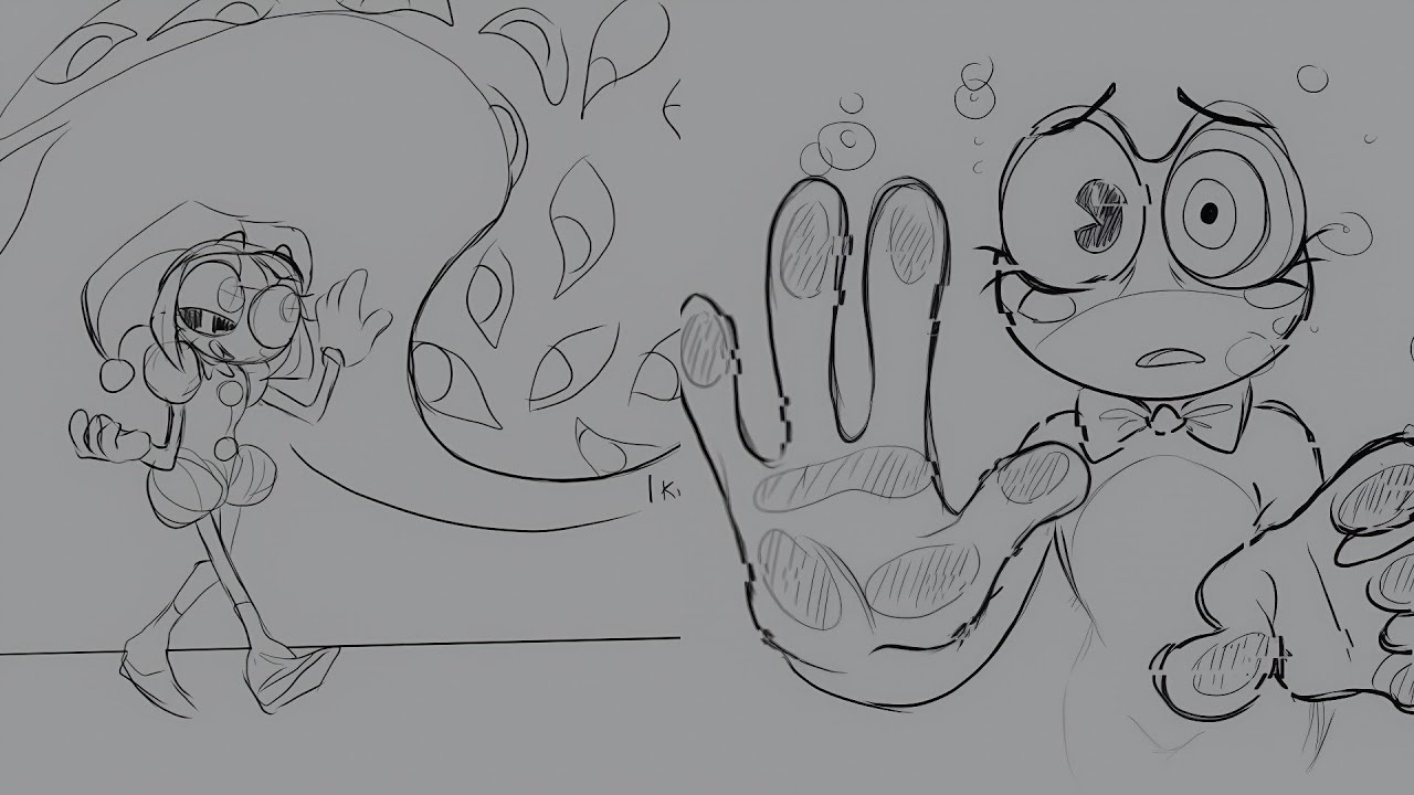 Jax's Abstraction😱😭Pomni And Ribbit's First Meeting!?😳The Amazing Digital Circus Comic Dub