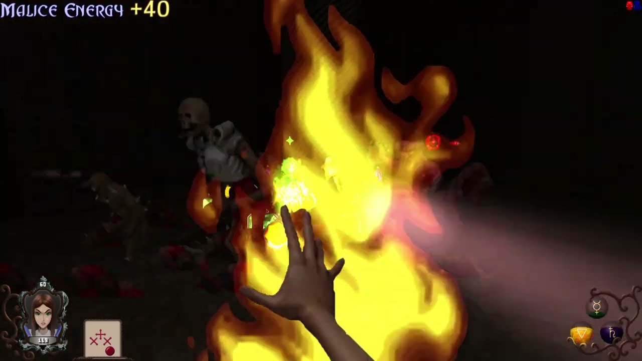 Walkthrough map UNDERTAKER - Alice: Toys of Madness - DOOM mod : Hell Ground WAD