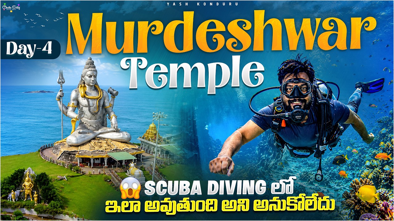 MURDESHWAR Temple | Did not expect this in SCUBA DIVING 🤯