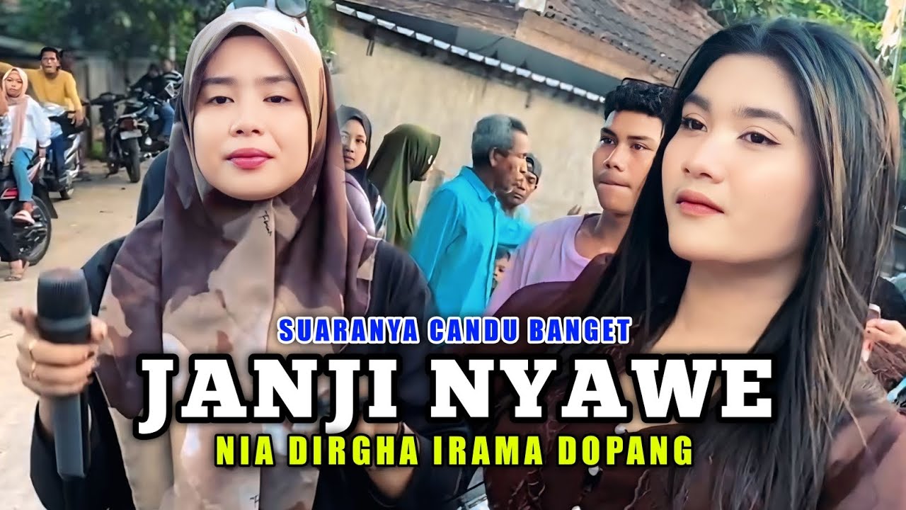 Suara Nia Dirgha Selalu Bikin Candu || Lagu Sasak Janji Nyawe Irama Dopang Dangdut Jalanan Lombok