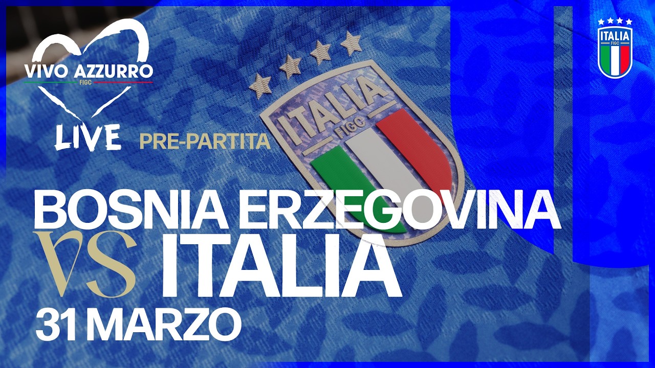 Vivo Azzurro Live | pre-partita Bosnia Erzegovina-Italia