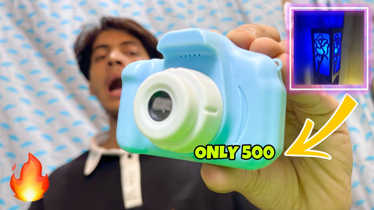 Mini digital camera unboxing and review / best camera for games, music, photo, video / under ₹850