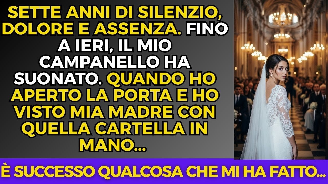 I miei genitori NON hanno partecipato al mio matrimonio. Sette anni dopo, mia madre si è presentata.