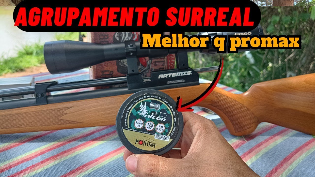 olha oque esse chumbo agrupa com a pr900