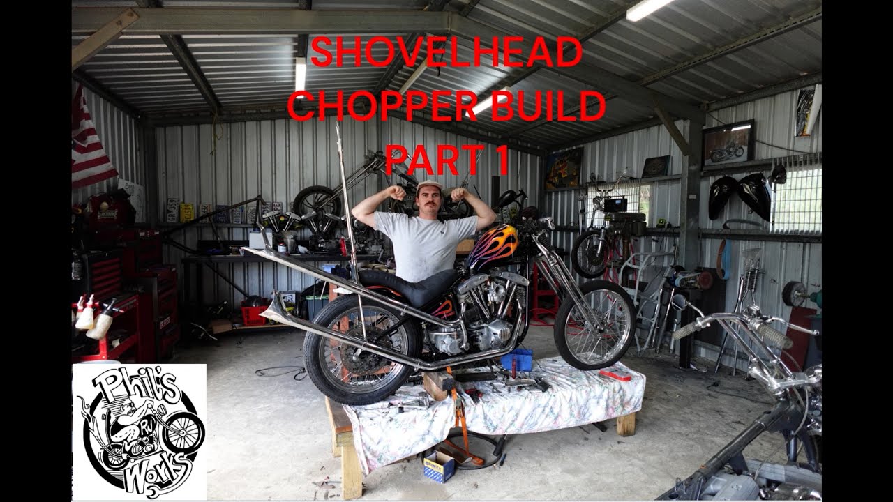 Dale's Rigid Shovelhead Chopper Assembly Part 1