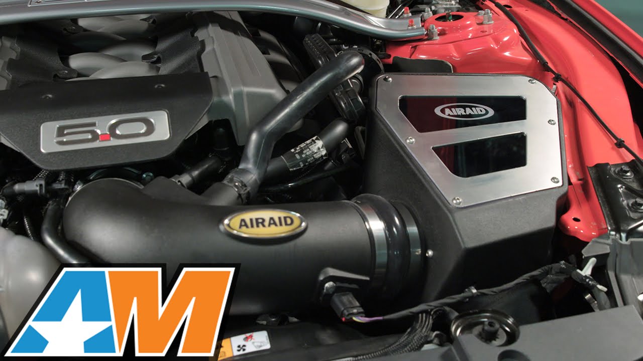 2015-2017 Mustang Airaid Cold Air Intake - SynthaMax Dry Filter (GT) Review & Install