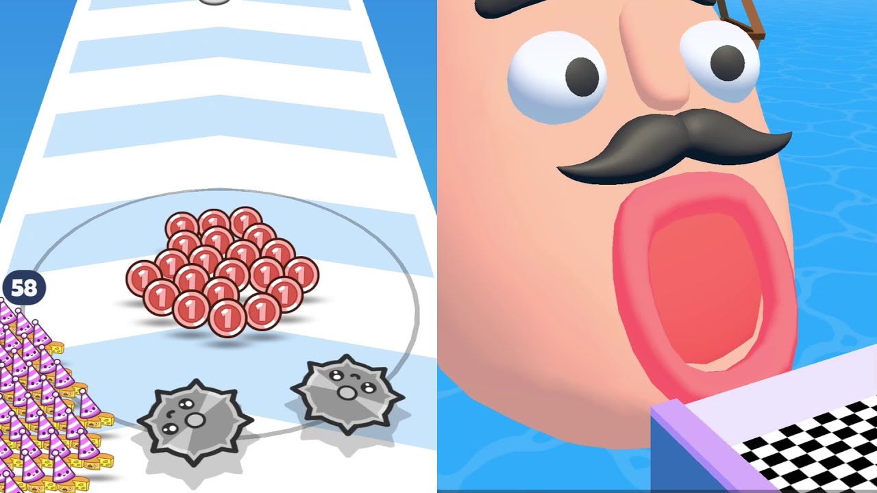 Stacky Icecream Vs Food Run- Satisfying Gameplay Walkthrough - All Level Max Tiktok