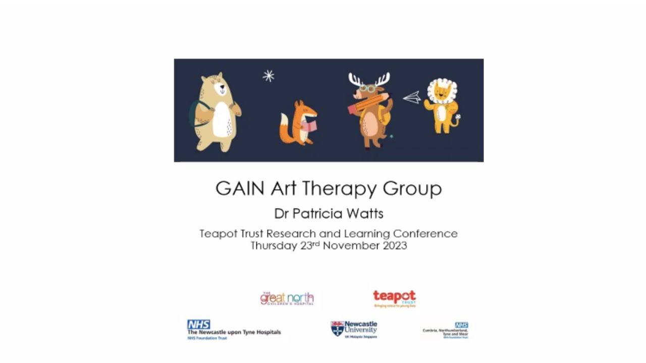 Teapot Trust Conference - Dr Patricia Watts - Art therapy for children with chronic conditions.