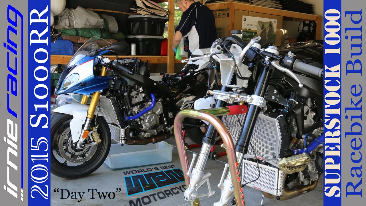 2015 S1000RR - Superstock 1000 Racebike Build 'Day Two