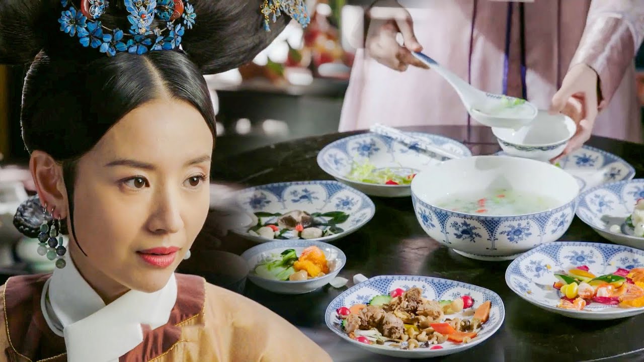 皇后用10道美食毒害懷孕的海蘭，哪料海蘭一眼識破，筷子動都不動，直接放上大招反擊！