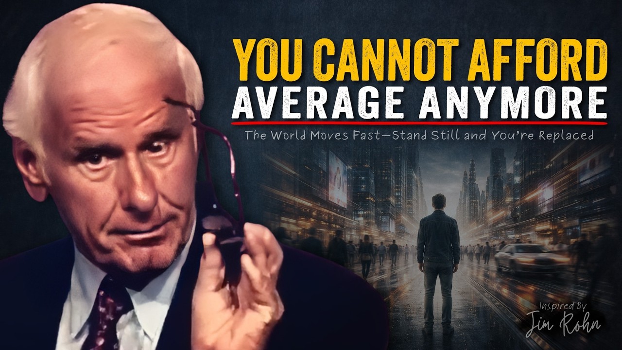 Why You Can't Afford Average Anymore | Jim Rohn Motivation