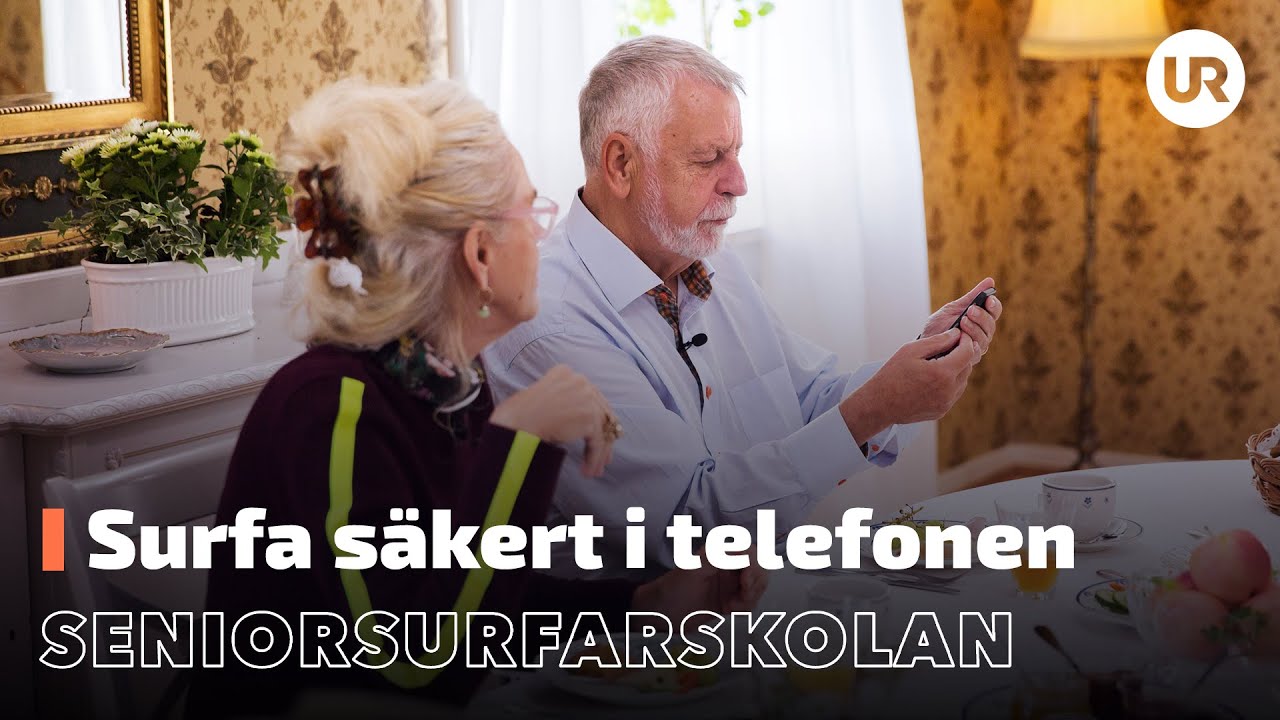 Seniorsurfarskolan - Surfa säkert i telefonen