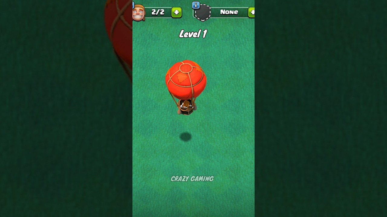 Level 1 to Max Balloon Evolution #shorts #coc #evolution #clashofclans