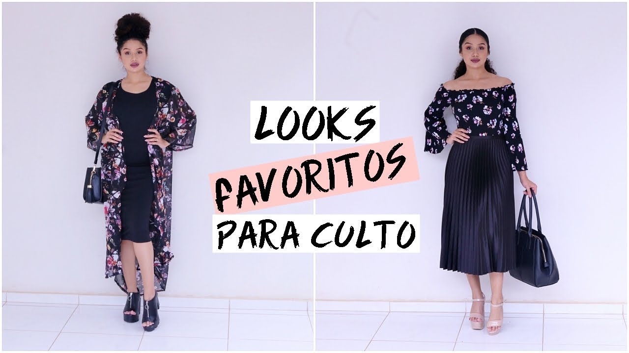 VÁRIAS IDÉIAS DE LOOKS PARA IR AO CULTO | Vandressa Ribeiro