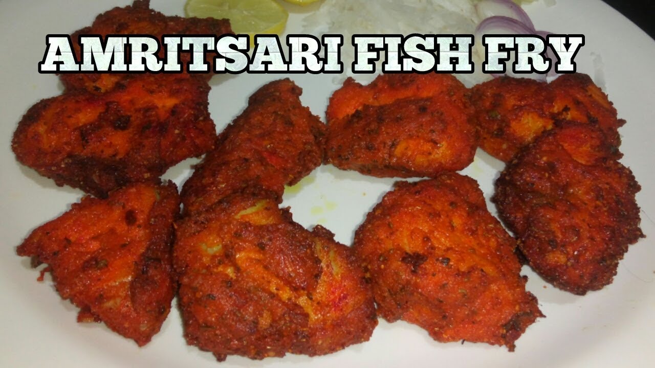 Amritsari Fish Fry Recipe-Restaurant Style Fish Fry-Fish Tikka-Fish Pakora recipe-Fish Fritters